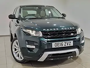 Used 2015 Land Rover Range Rover Evoque Dynamic Lux Aintree Green - Interior and Exterior details 8