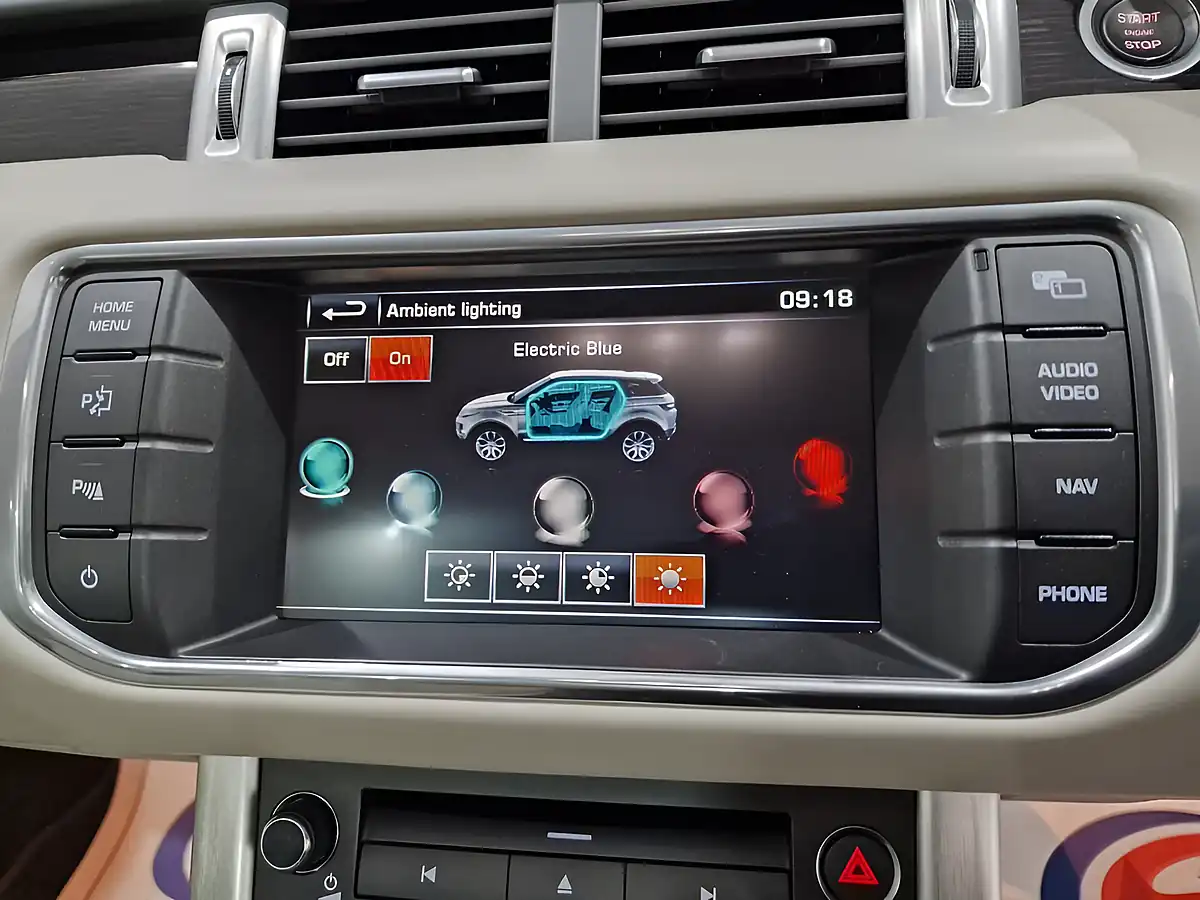 Used 2015 Land Rover Range Rover Evoque Dynamic Lux Brown - Interior and Exterior details 14