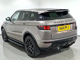 Used 2015 Land Rover Range Rover Evoque Dynamic Lux Brown - Interior and Exterior details 4