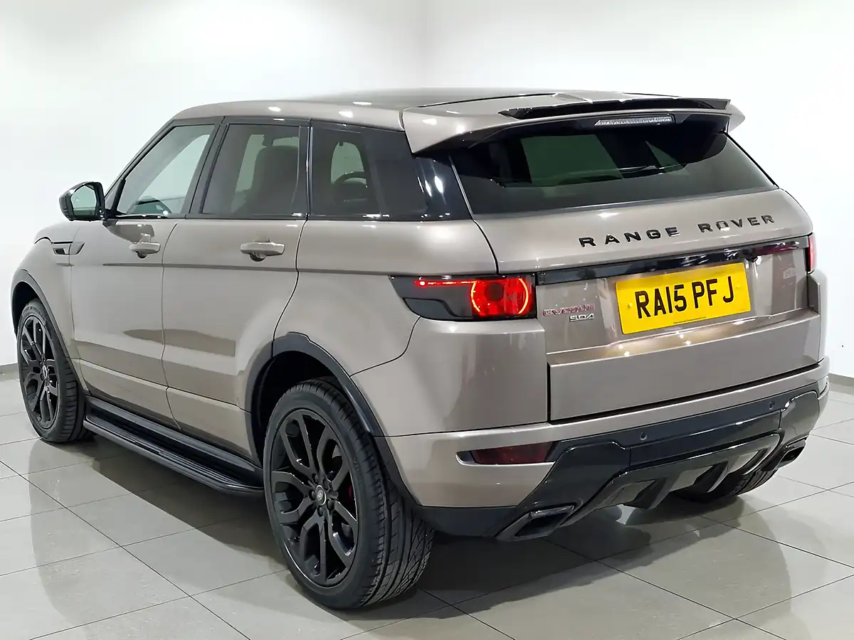 Used 2015 Land Rover Range Rover Evoque Dynamic Lux Brown - Interior and Exterior details 4