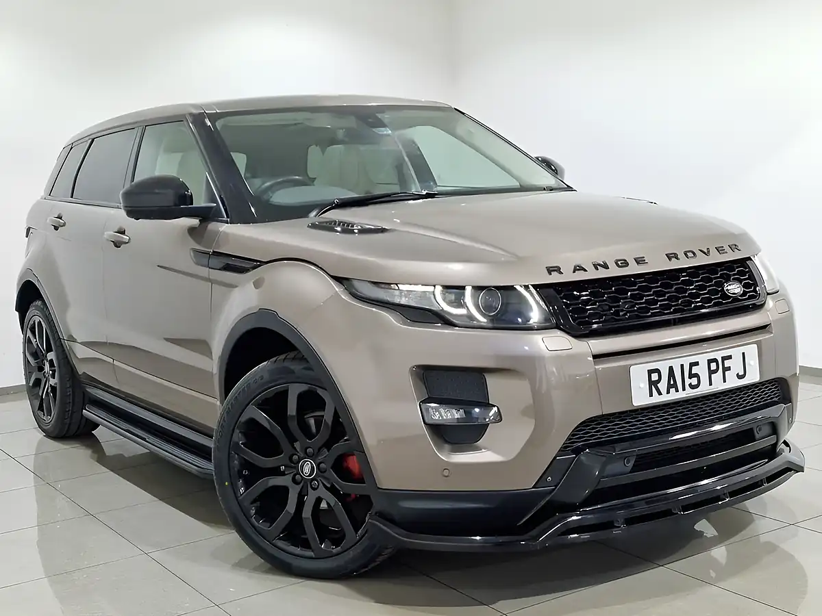Used 2015 Land Rover Range Rover Evoque Dynamic Lux Brown - Interior and Exterior details 7