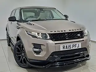 Used 2015 Land Rover Range Rover Evoque Dynamic Lux Brown - Interior and Exterior details 8