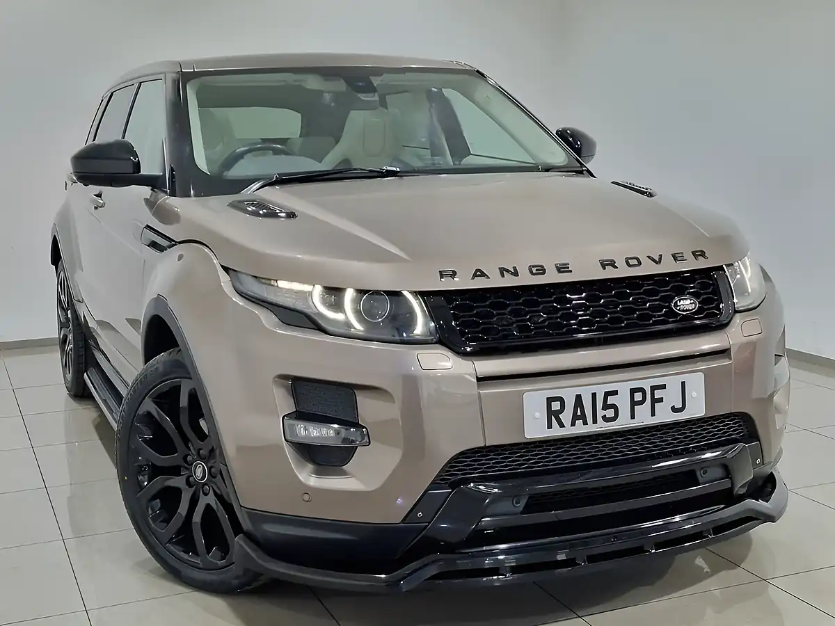 Used 2015 Land Rover Range Rover Evoque Dynamic Lux Brown - Interior and Exterior details 8