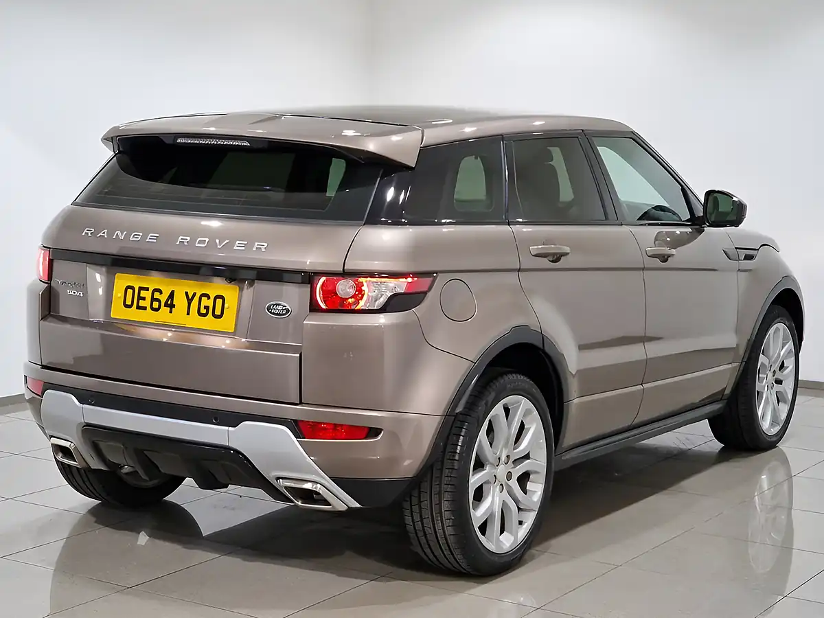 Used 2015 Land Rover Range Rover Evoque Dynamic Lux Brown - Interior and Exterior details 6