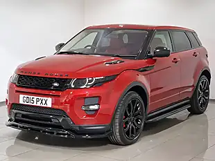 Used 2015 Land Rover Range Rover Evoque Dynamic Lux Firenze Red - Interior and Exterior details 3