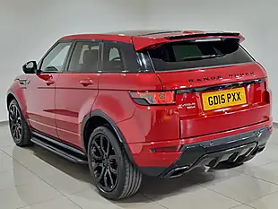 Used 2015 Land Rover Range Rover Evoque Dynamic Lux Firenze Red - Interior and Exterior details 4