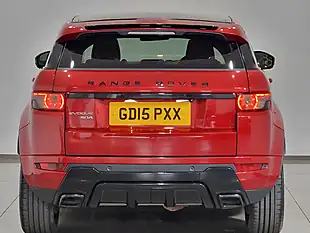 Used 2015 Land Rover Range Rover Evoque Dynamic Lux Firenze Red - Interior and Exterior details 5