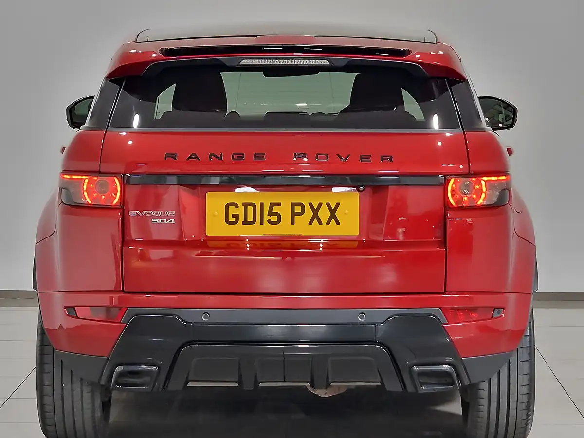 Used 2015 Land Rover Range Rover Evoque Dynamic Lux Firenze Red - Interior and Exterior details 5
