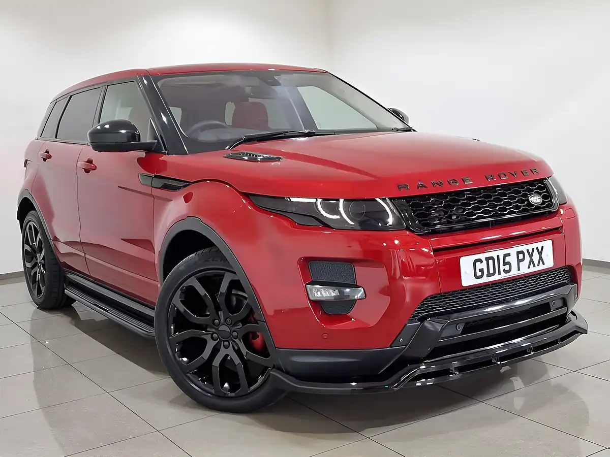 Used 2015 Land Rover Range Rover Evoque Dynamic Lux Firenze Red - Interior and Exterior details 7