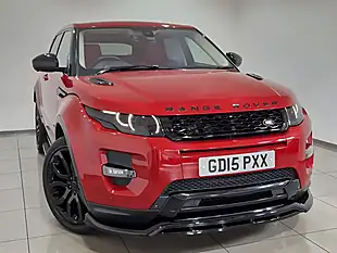 Used 2015 Land Rover Range Rover Evoque Dynamic Lux Firenze Red - Interior and Exterior details 8