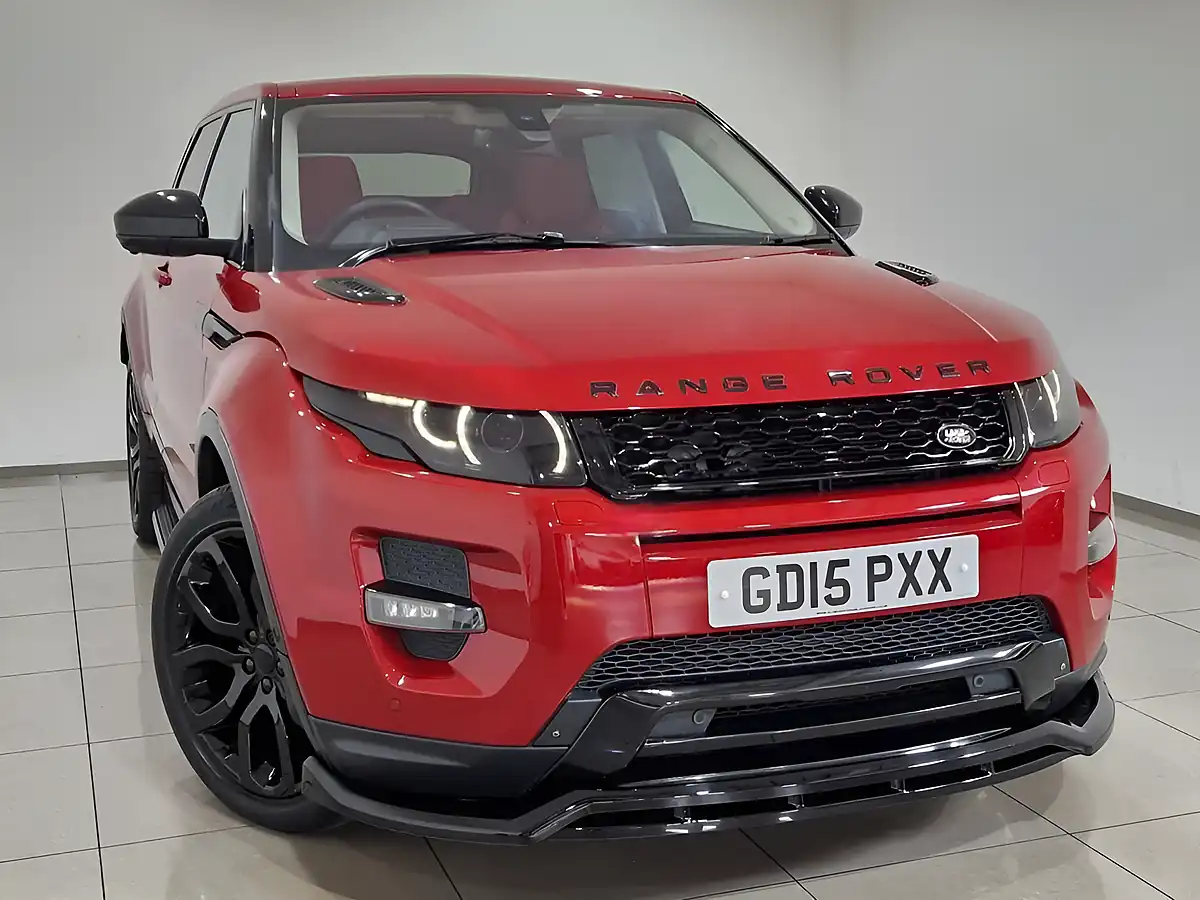 Used 2015 Land Rover Range Rover Evoque Dynamic Lux Firenze Red - Interior and Exterior details 8