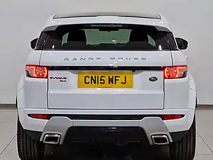 Used 2015 Land Rover Range Rover Evoque Dynamic Lux Fuji White - Interior and Exterior details 5