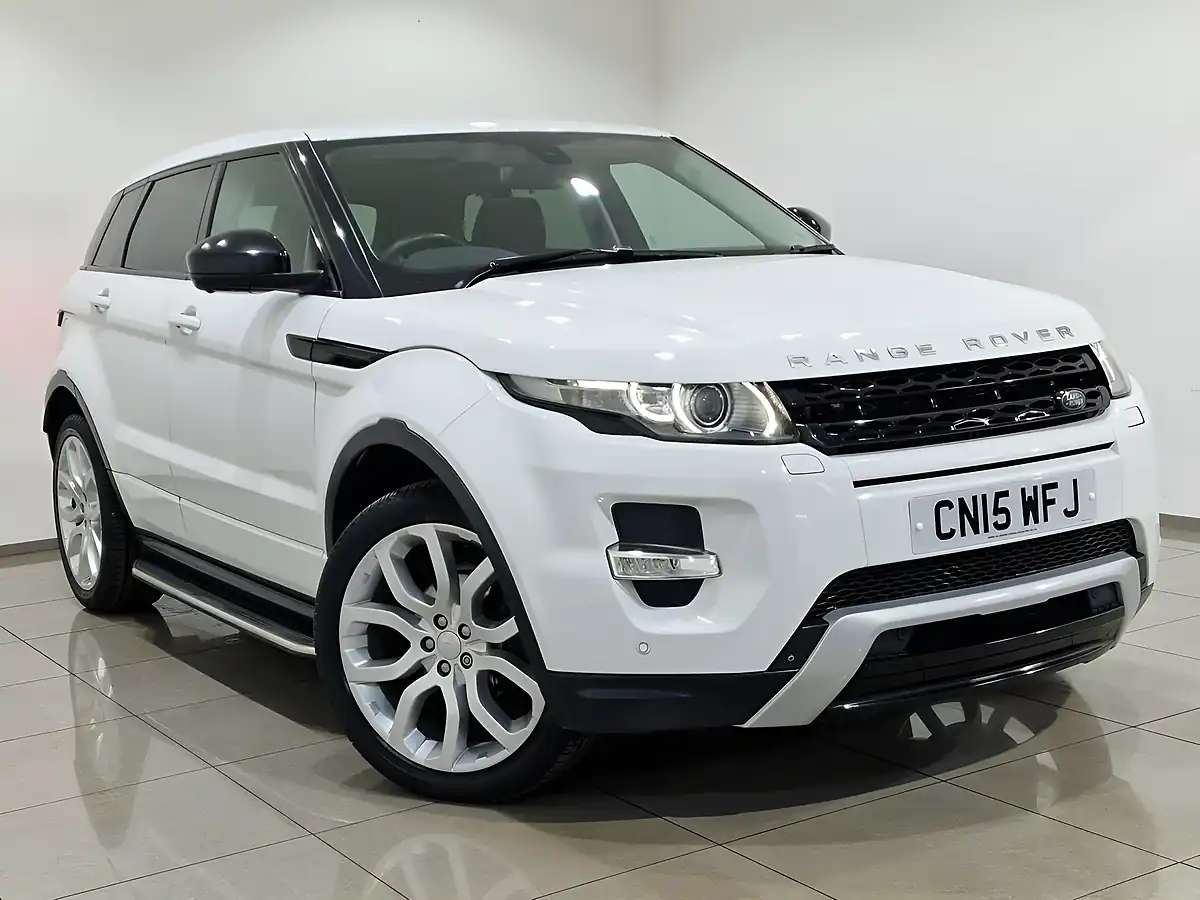 Used 2015 Land Rover Range Rover Evoque Dynamic Lux Fuji White - Interior and Exterior details 7