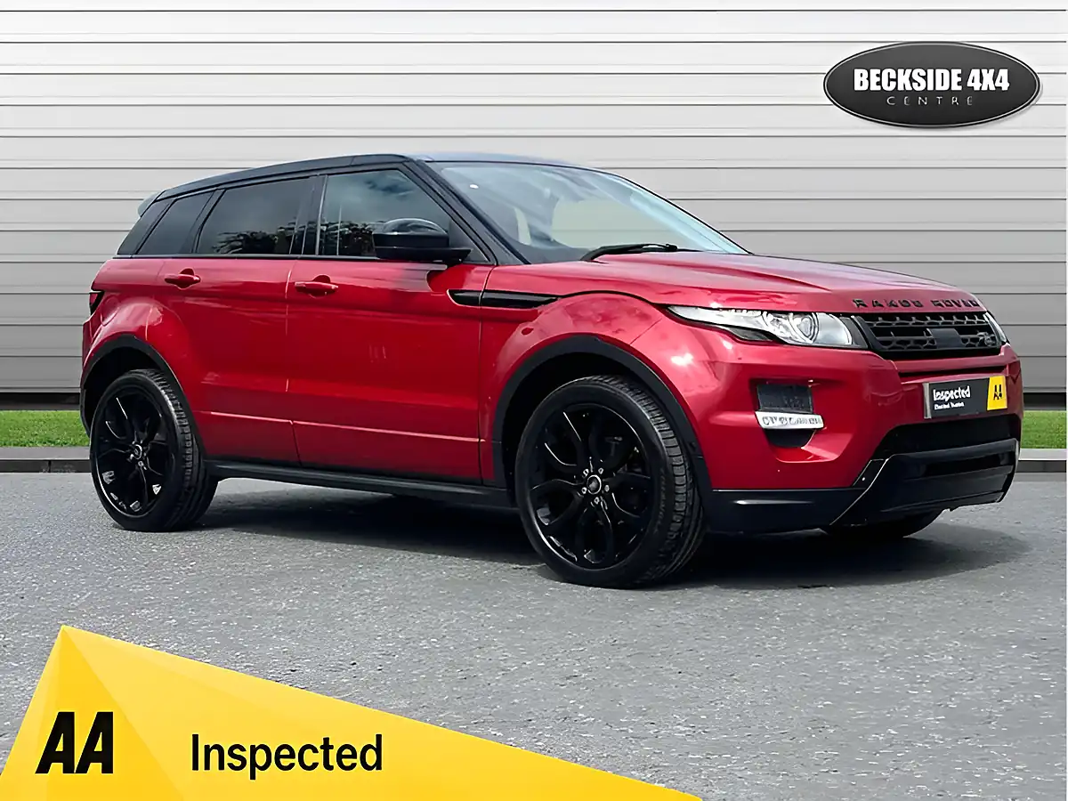 Used 2015 Land Rover Range Rover Evoque Dynamic Luxury Firenze Red - Front View