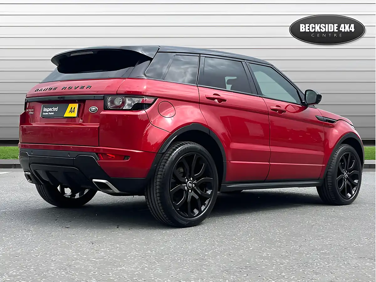 Used 2015 Land Rover Range Rover Evoque Dynamic Luxury Firenze Red - Interior and Exterior details 4