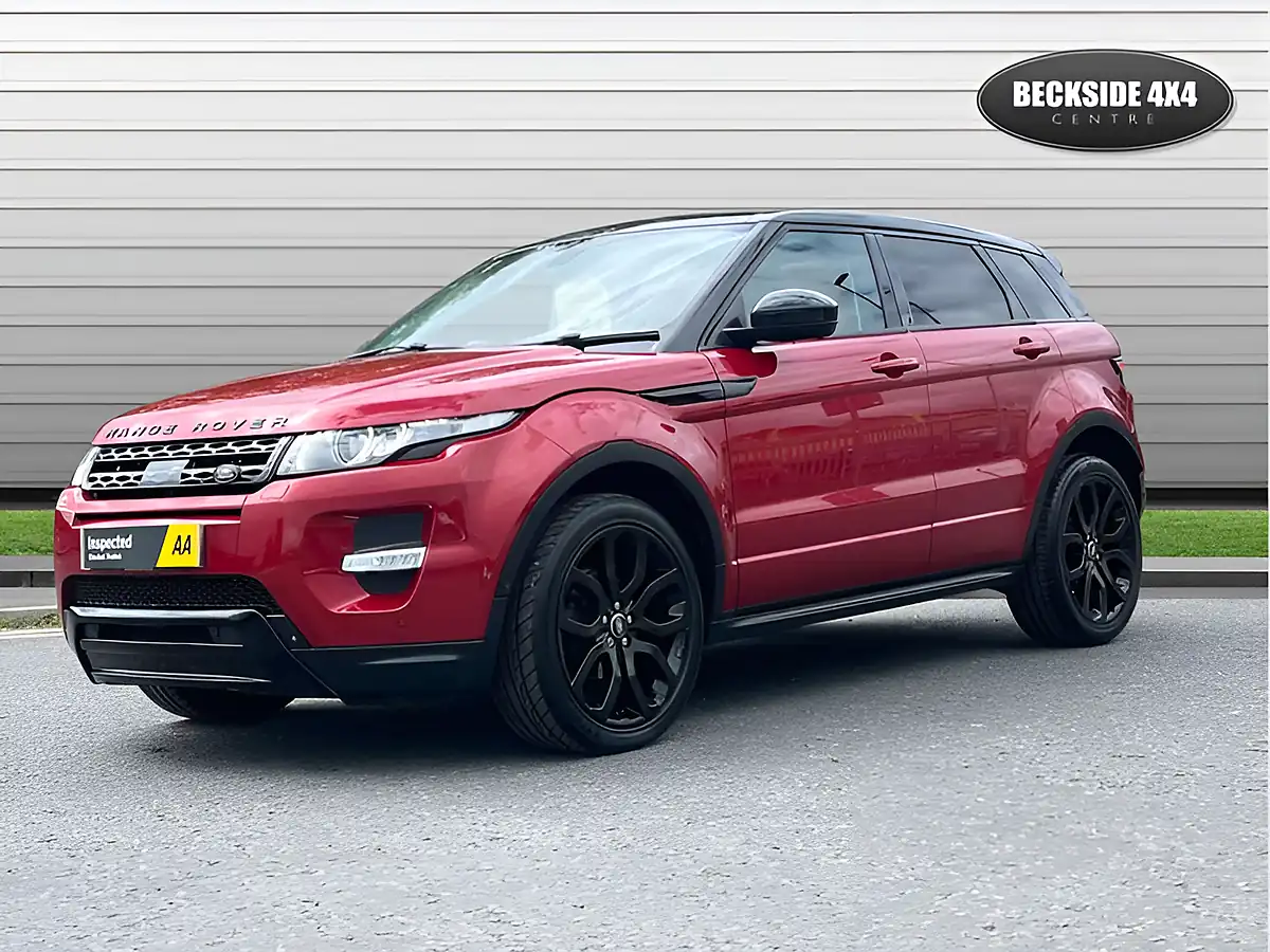 Used 2015 Land Rover Range Rover Evoque Dynamic Luxury Firenze Red - Interior and Exterior details 5