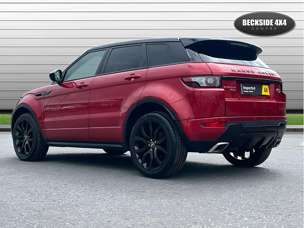 Used 2015 Land Rover Range Rover Evoque Dynamic Luxury Firenze Red - Interior and Exterior details 7