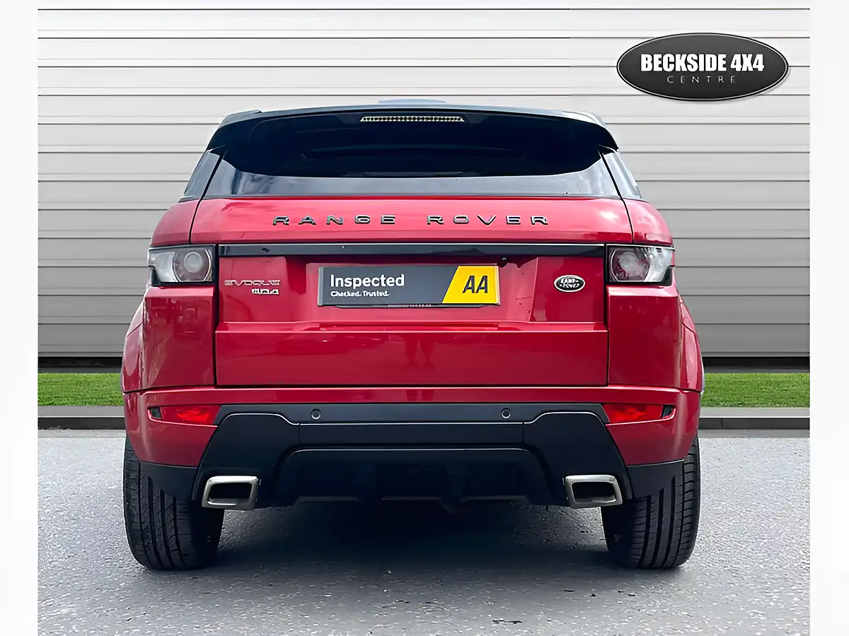 Used 2015 Land Rover Range Rover Evoque Dynamic Luxury Firenze Red - Interior and Exterior details 9