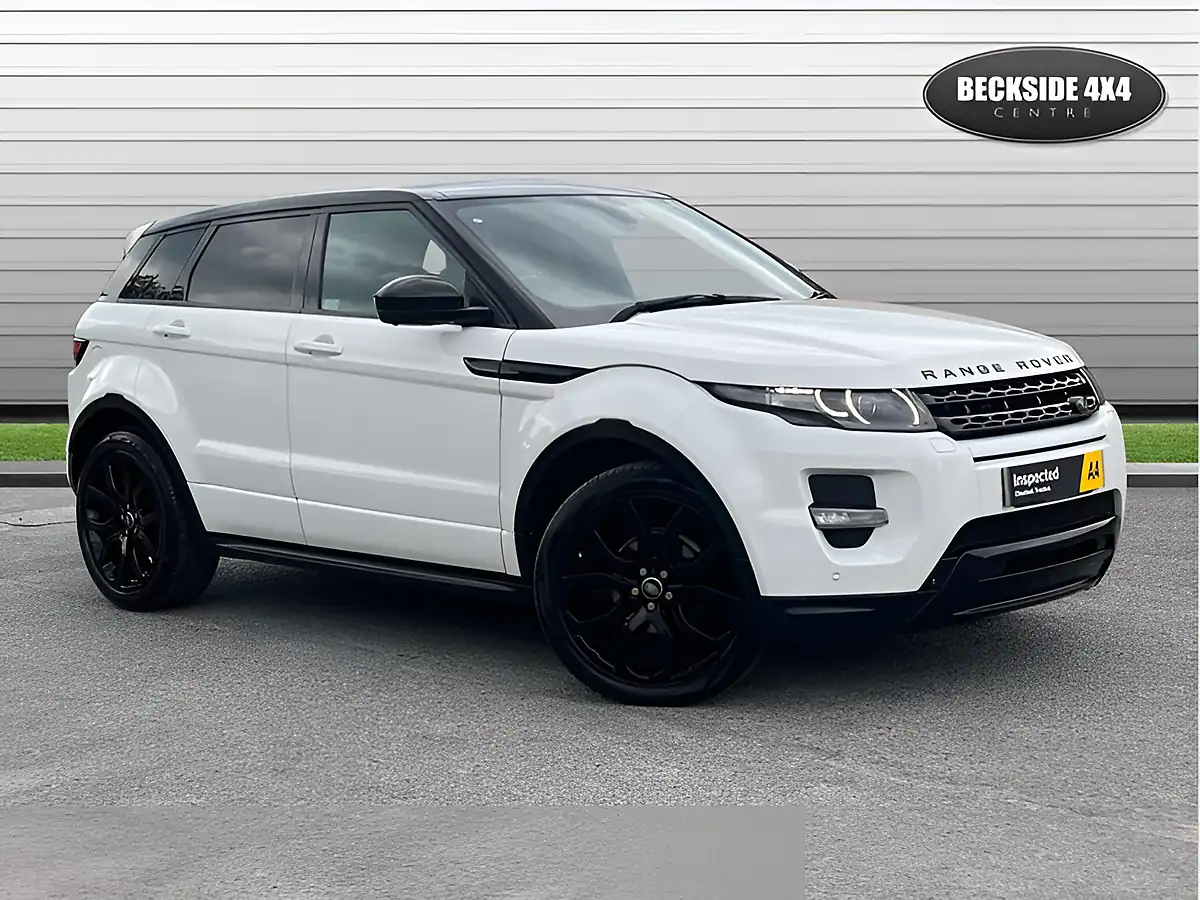 Used 2015 Land Rover Range Rover Evoque Dynamic Luxury Fuji White - Interior and Exterior details 11