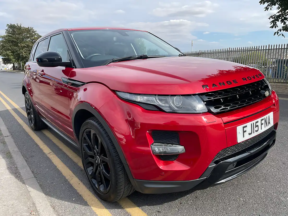 Used 2015 Land Rover Range Rover Evoque Dynamic Red - Interior and Exterior details 2