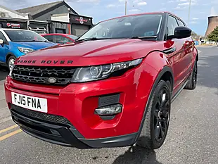 Used 2015 Land Rover Range Rover Evoque Dynamic Red - Interior and Exterior details 3
