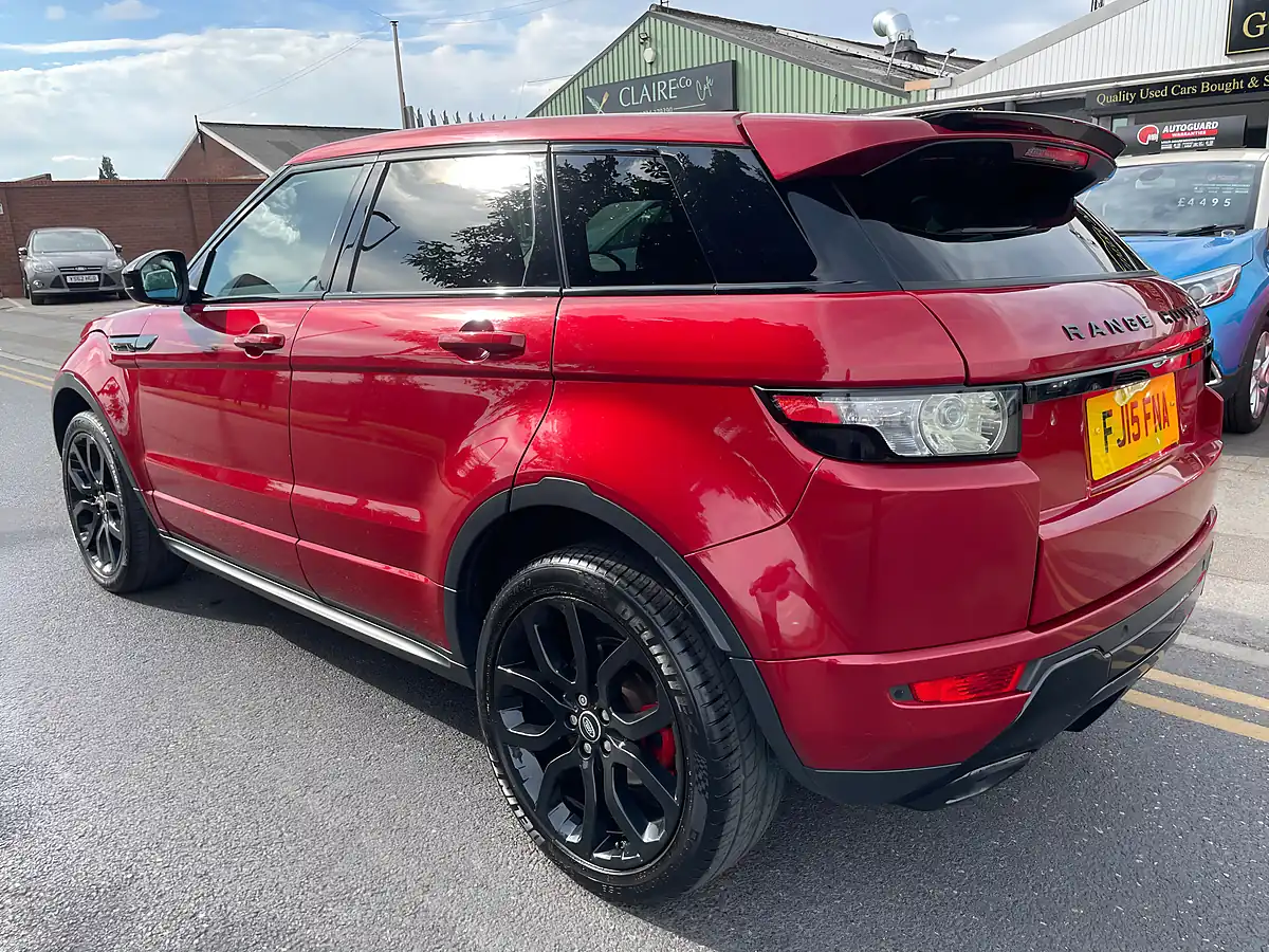 Used 2015 Land Rover Range Rover Evoque Dynamic Red - Interior and Exterior details 4