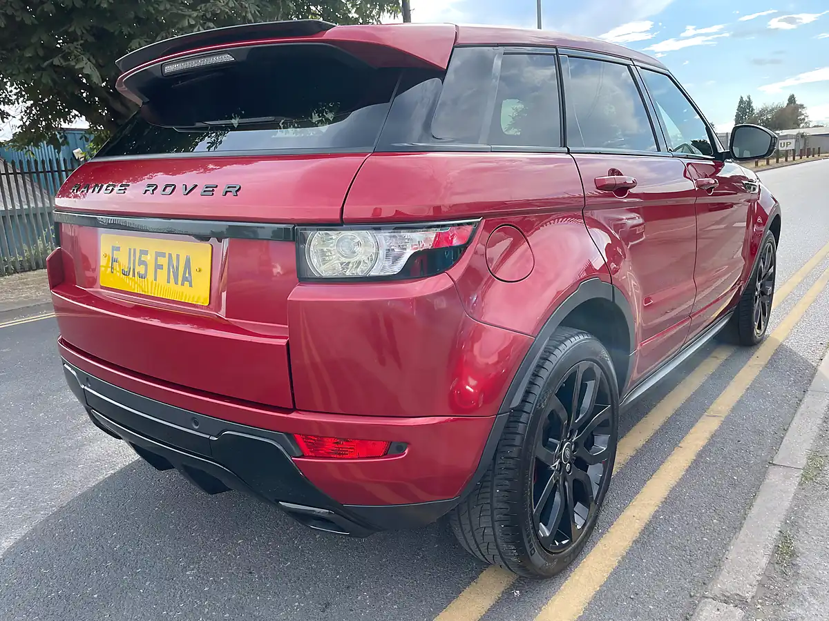 Used 2015 Land Rover Range Rover Evoque Dynamic Red - Interior and Exterior details 5