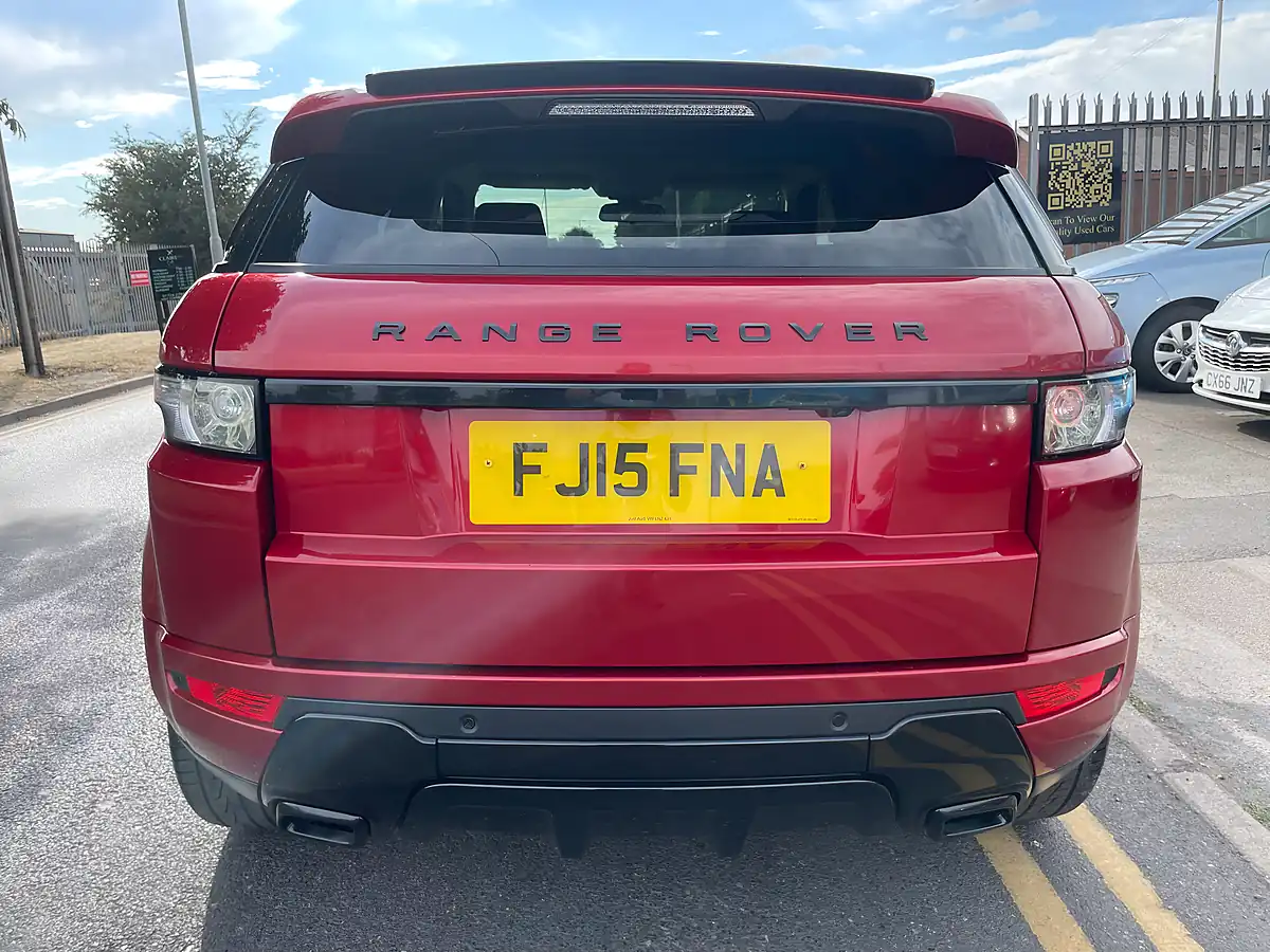Used 2015 Land Rover Range Rover Evoque Dynamic Red - Interior and Exterior details 8