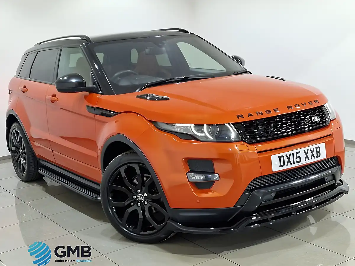 Used 2015 Land Rover Range Rover Evoque Dynamic Special Edition Orange - Front View