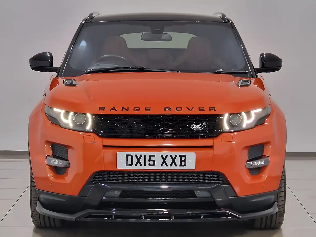 Used 2015 Land Rover Range Rover Evoque Dynamic Special Edition Orange - Interior and Exterior details 2