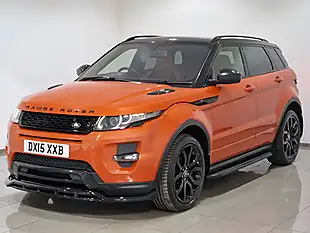 Used 2015 Land Rover Range Rover Evoque Dynamic Special Edition Orange - Interior and Exterior details 3