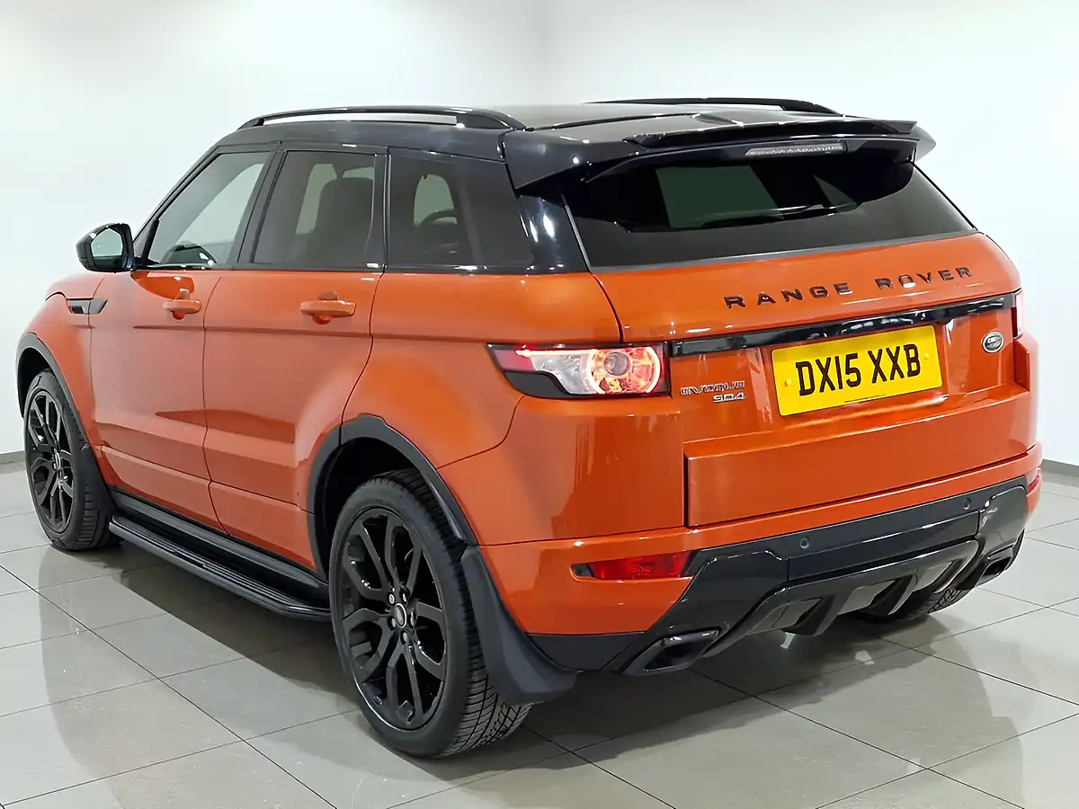 Used 2015 Land Rover Range Rover Evoque Dynamic Special Edition Orange - Interior and Exterior details 4