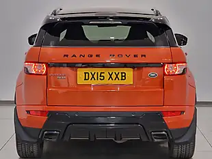 Used 2015 Land Rover Range Rover Evoque Dynamic Special Edition Orange - Interior and Exterior details 5