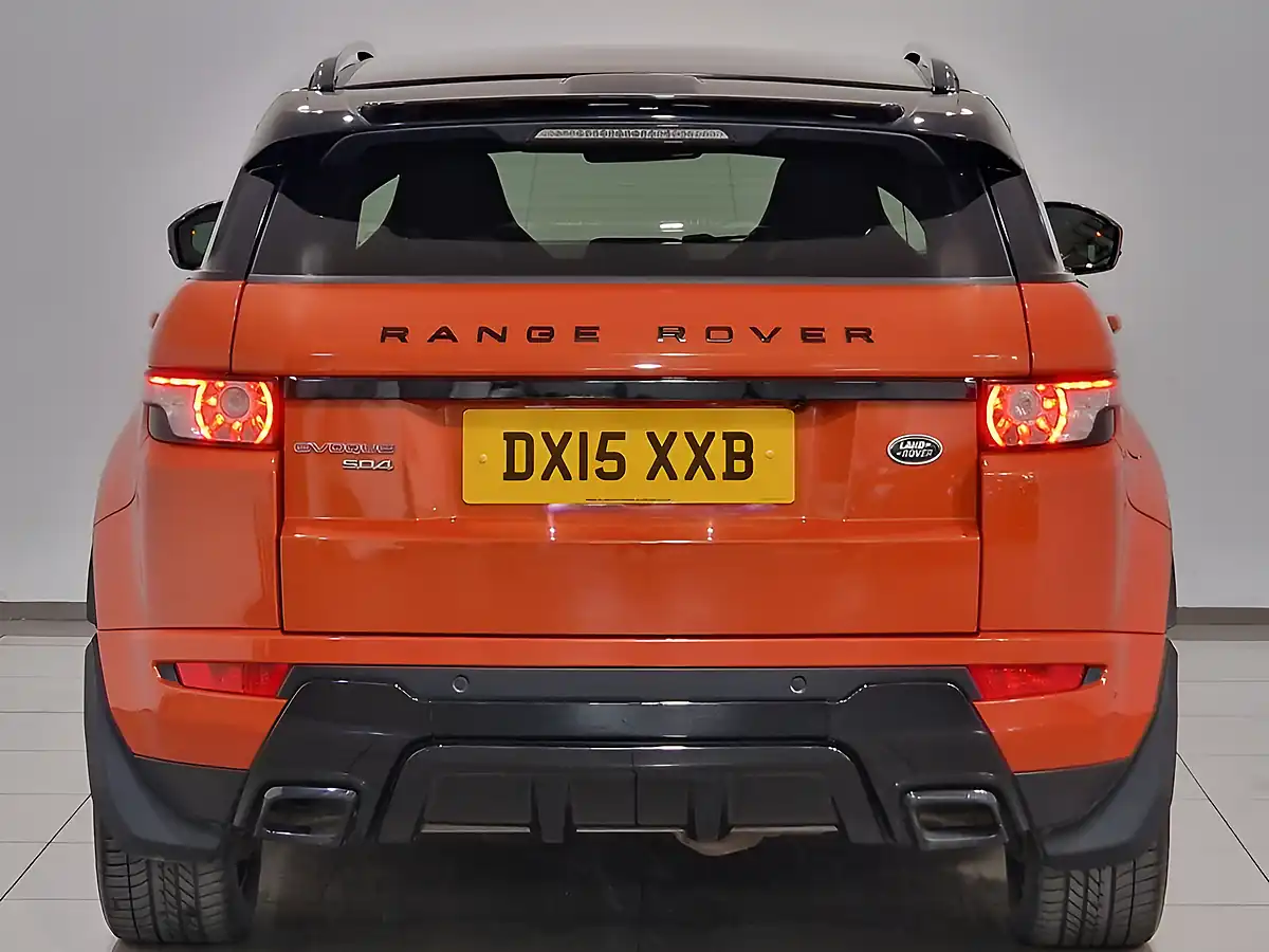 Used 2015 Land Rover Range Rover Evoque Dynamic Special Edition Orange - Interior and Exterior details 5