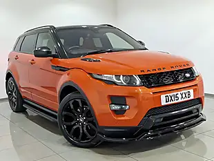 Used 2015 Land Rover Range Rover Evoque Dynamic Special Edition Orange - Interior and Exterior details 7