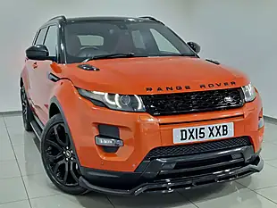 Used 2015 Land Rover Range Rover Evoque Dynamic Special Edition Orange - Interior and Exterior details 8