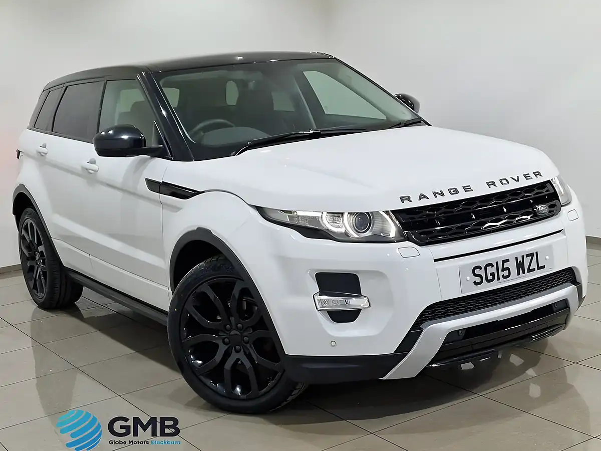 Used 2015 Land Rover Range Rover Evoque Dynamic White - Front View