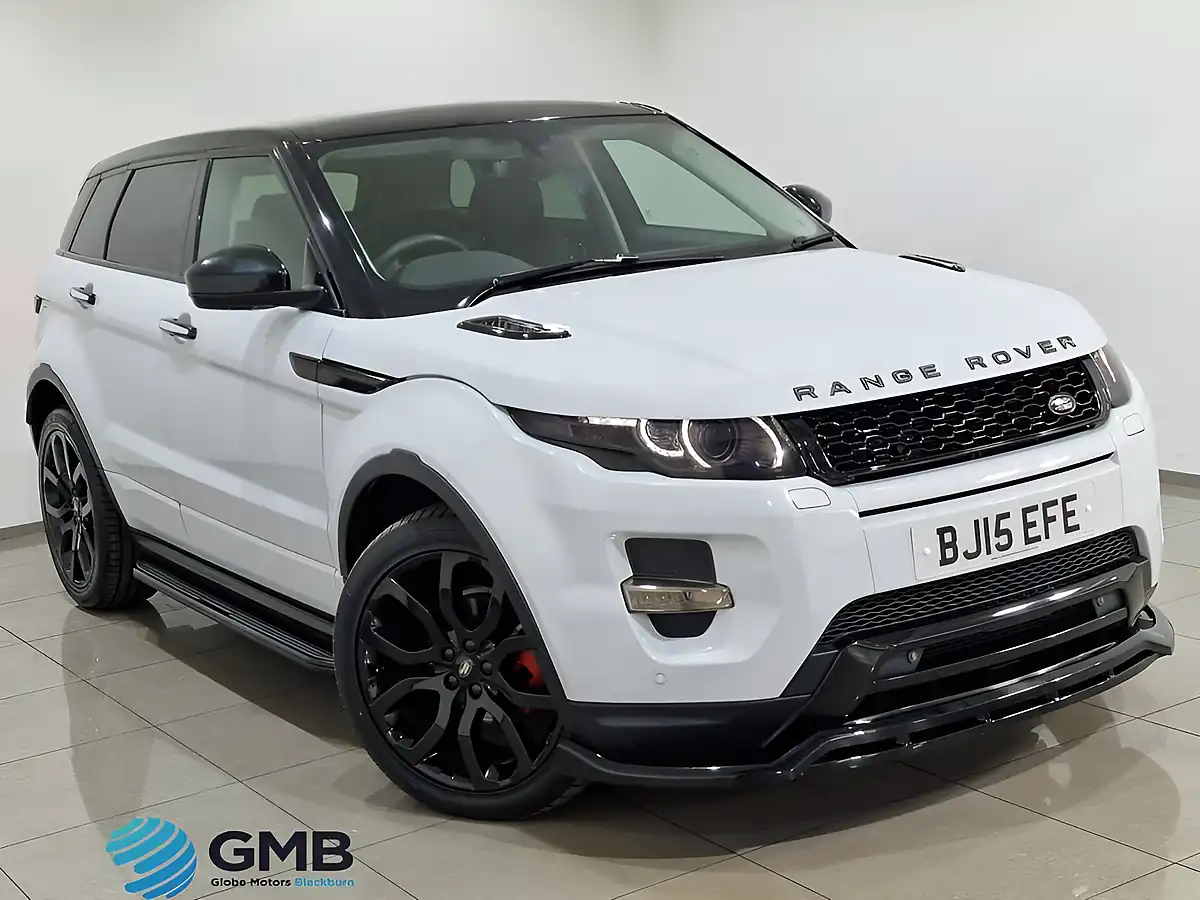 Used 2015 Land Rover Range Rover Evoque Dynamic White - Front View