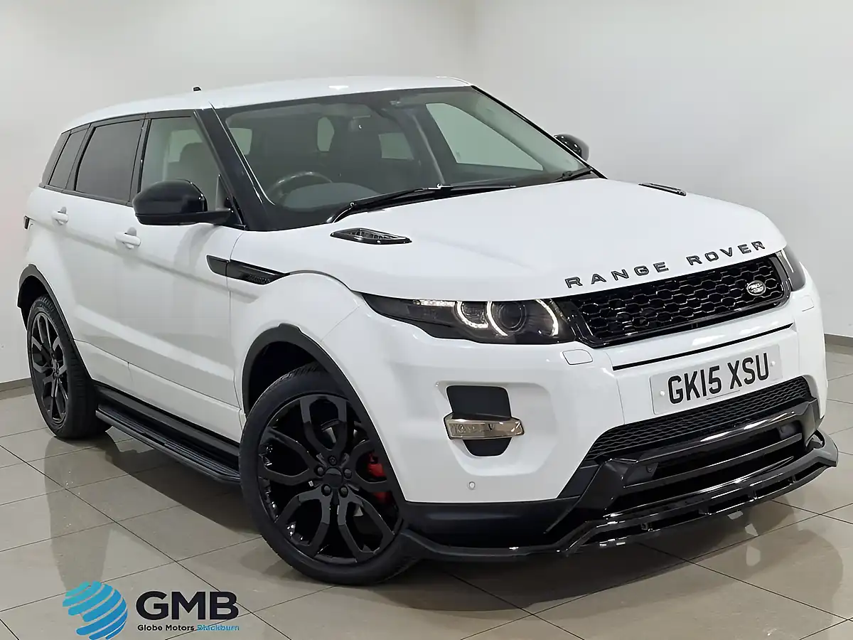 Used 2015 Land Rover Range Rover Evoque Dynamic White - Front View