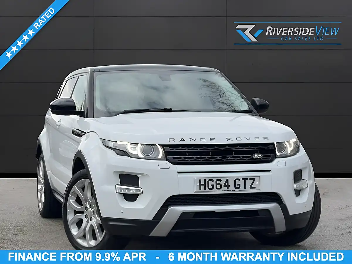 Used 2015 Land Rover Range Rover Evoque Dynamic White - Front View