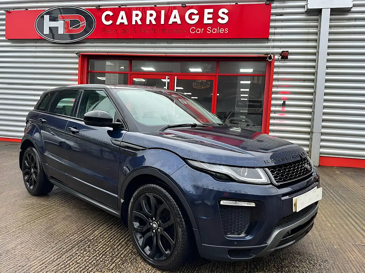 Used 2015 Land Rover Range Rover Evoque Hse Dynamic Blue - Front View