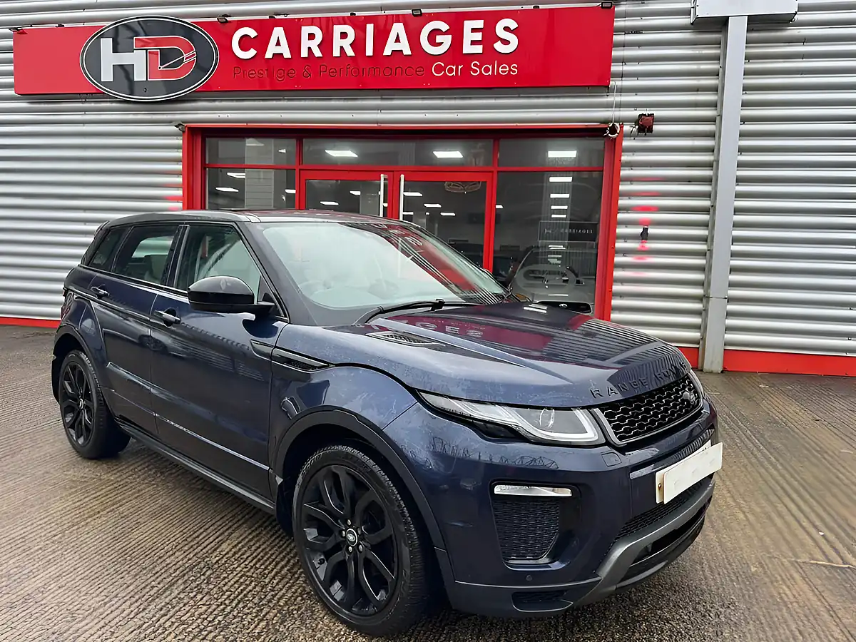 Used 2015 Land Rover Range Rover Evoque Hse Dynamic Blue - Interior and Exterior details 12