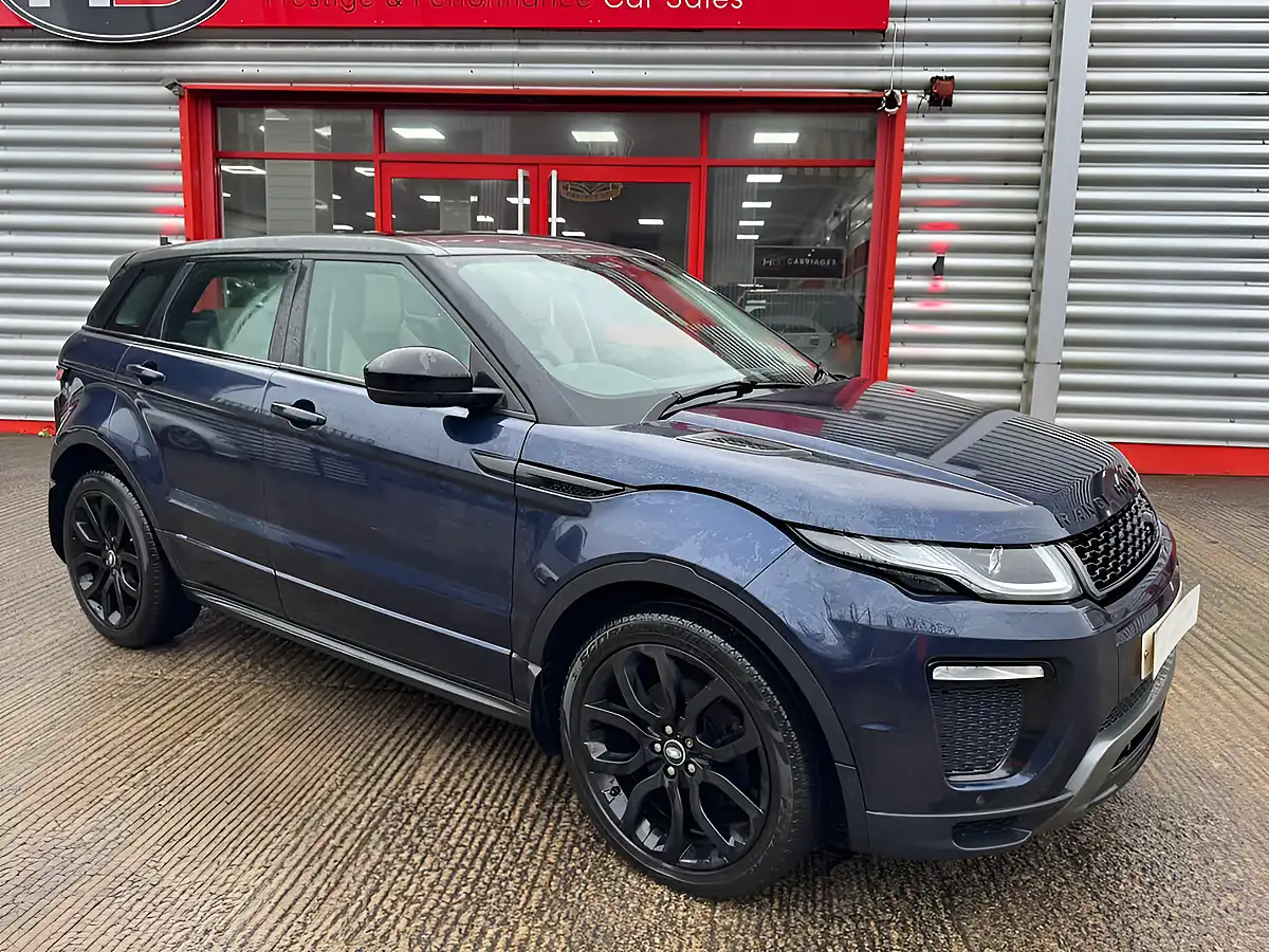 Used 2015 Land Rover Range Rover Evoque Hse Dynamic Blue - Interior and Exterior details 2
