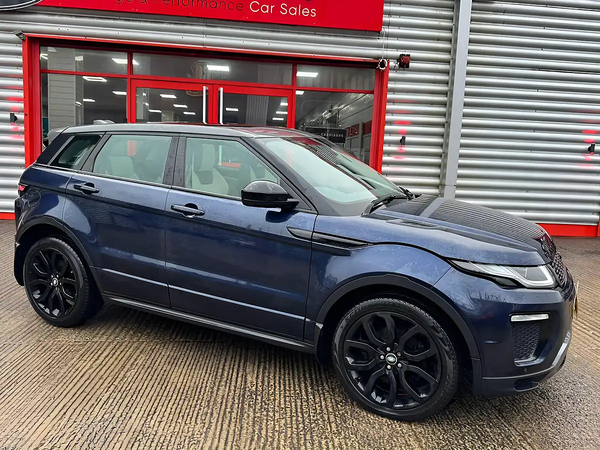 Used 2015 Land Rover Range Rover Evoque Hse Dynamic Blue - Interior and Exterior details 3
