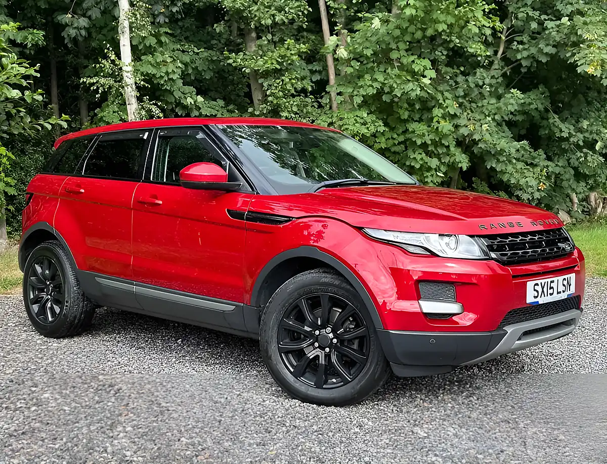 Used 2015 Land Rover Range Rover Evoque Pure Firenze Red - Front View