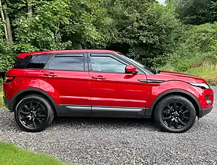 Used 2015 Land Rover Range Rover Evoque Pure Firenze Red - Interior and Exterior details 2