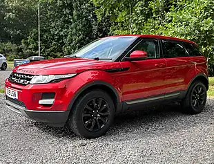 Used 2015 Land Rover Range Rover Evoque Pure Firenze Red - Interior and Exterior details 6