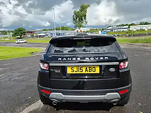 Used 2015 Land Rover Range Rover Evoque Pure Tech Black - Interior and Exterior details 11
