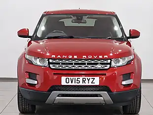 Used 2015 Land Rover Range Rover Evoque Pure Tech Firenze Red - Interior and Exterior details 2