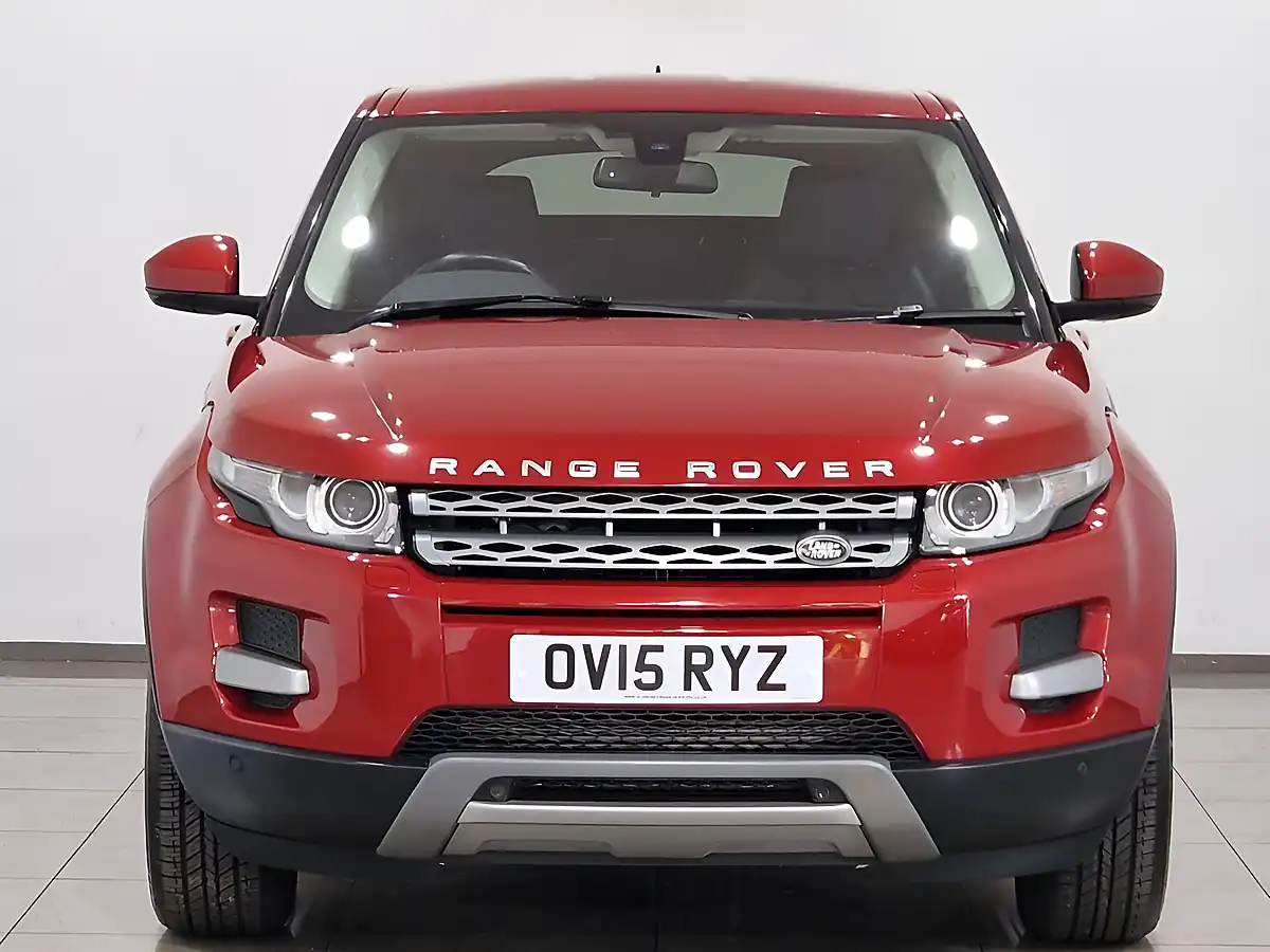 Used 2015 Land Rover Range Rover Evoque Pure Tech Firenze Red - Interior and Exterior details 2